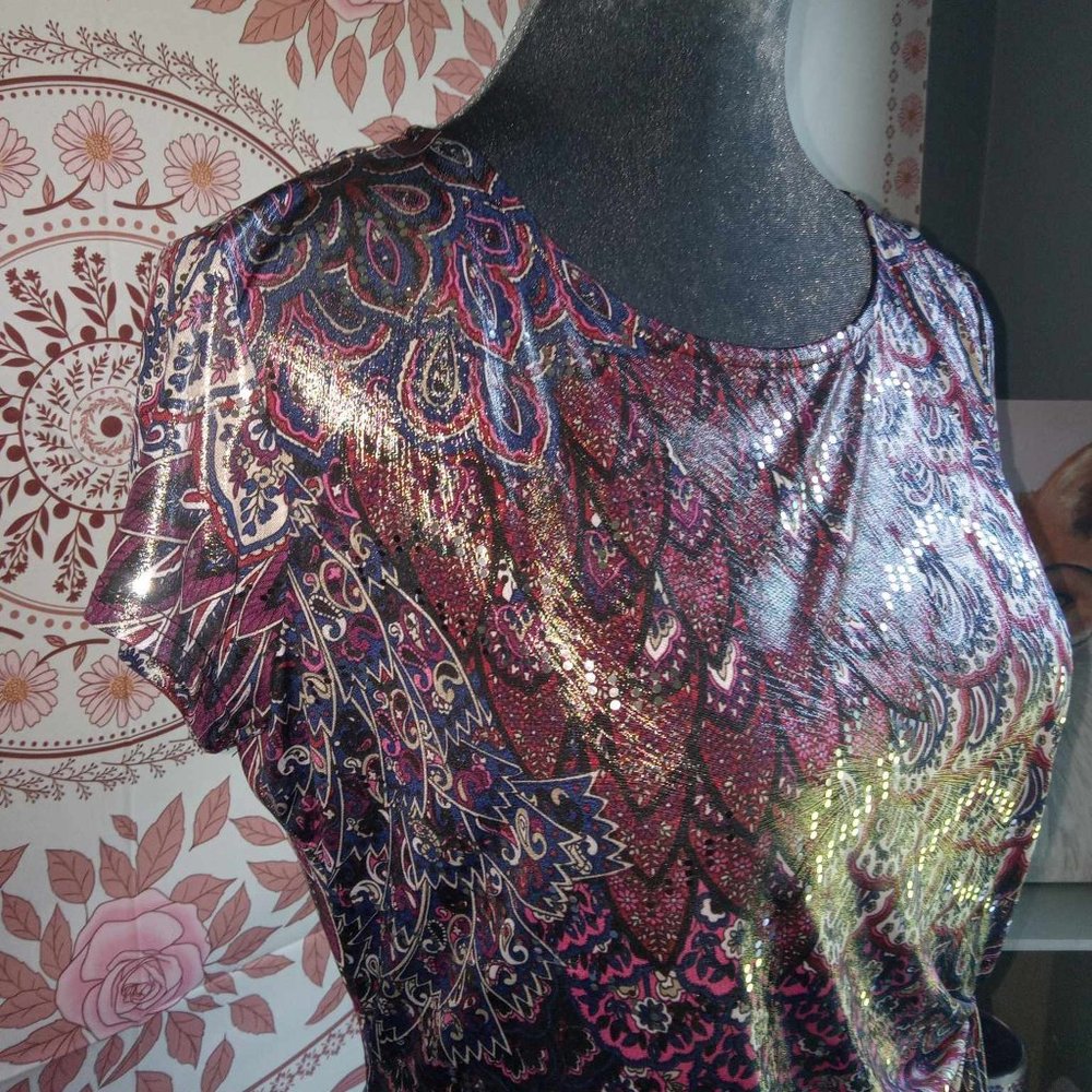 Metallic blouse - Picture 4 of 6